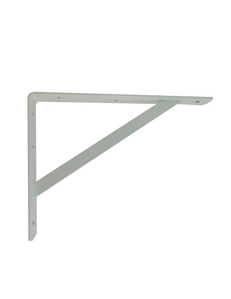 Escuadra reforzada plm04 blanca 250 x 200 mm