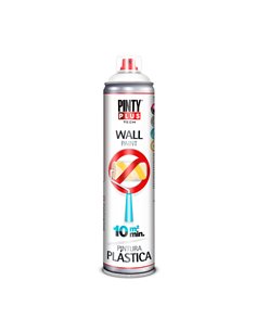 Pintura plástica ral 9016 blanca 600 ml