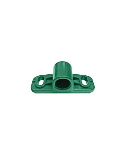 Rolamento de carrinho de mão para eixos até Ø20mm em plástico verde