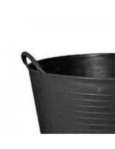 Capazo agrícola plástico negro 42 litros 45x34x34cm 2