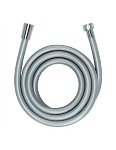 Flexo de ducha design 175 cm plata mate