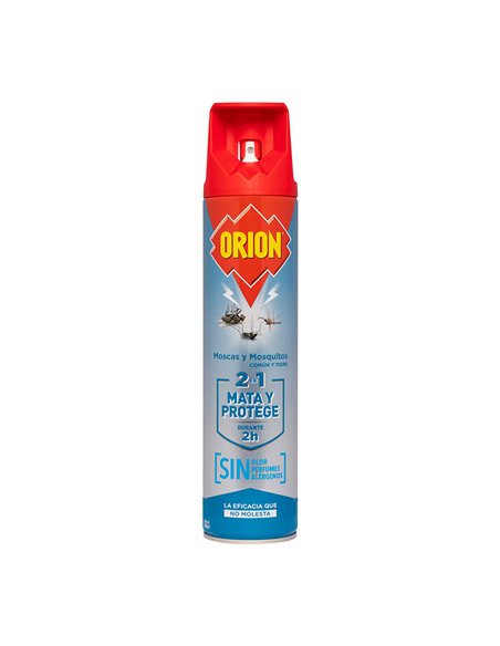 Insecticida aerosol moscas y mosquitos sin olor 600 ml