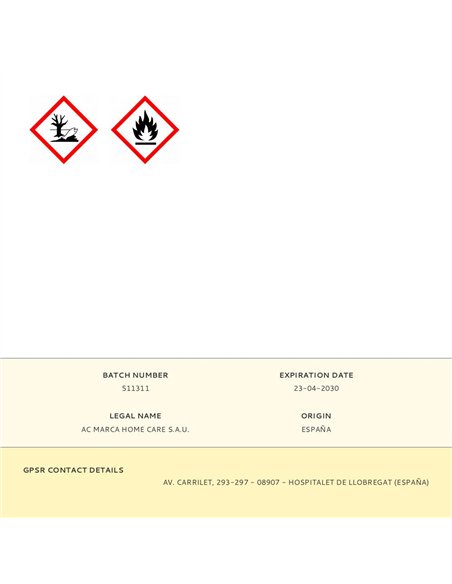 Insecticida aerosol moscas y mosquitos sin olor 600 ml