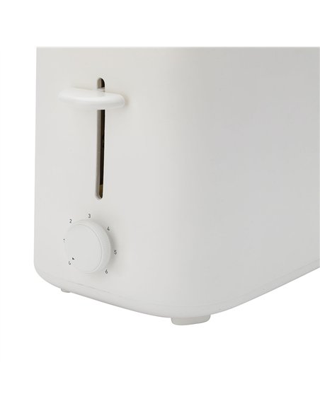 Tostadora con 2 ranuras blanca 750 w