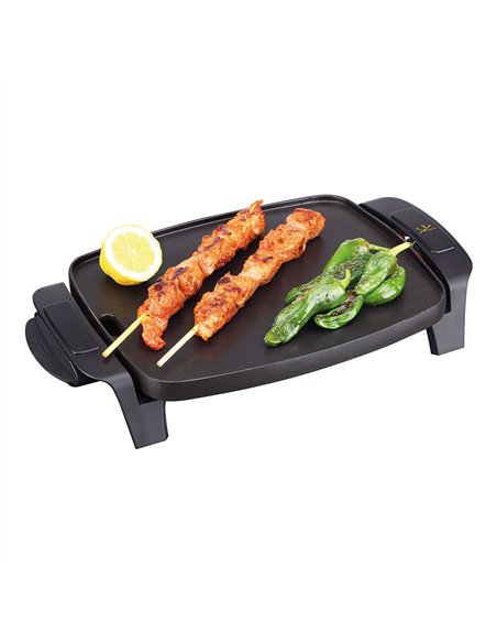 Plancha de asar electrica 1000 w 280 x 220 mm