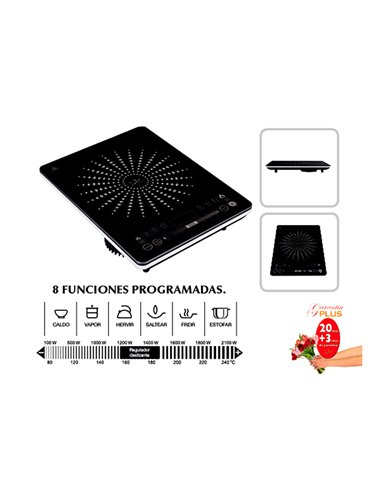 Placa de inducción 2100 w