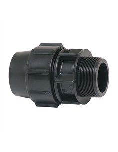Enlace mixto rosca macho polipropileno 32 mm x 1"