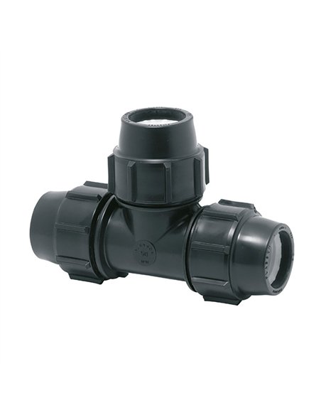 Conexión t igual 32 mm polipropileno