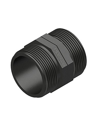 Manguito rosca macho polipropileno 1/2"