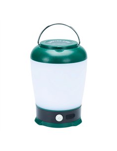 Farol led de camping, recargable, 3 modos, verde, 13 x 9 x 9 cm