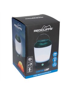 Farol led de camping, recargable, 3 modos, verde, 13 x 9 x 9 cm 2
