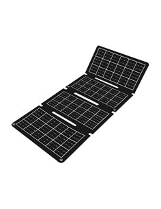 Paneles solares plegables con salida usb a y c, 15 w 2