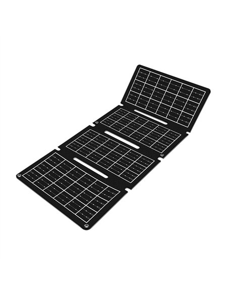 Paneles solares plegables con salida usb a y c, 15 w