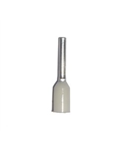 Puntera aislada 00,50 mm², blanca, 100 uds