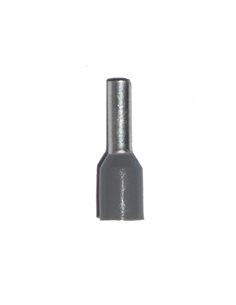 Puntera aislada 02,50 mm², gris, 100 uds