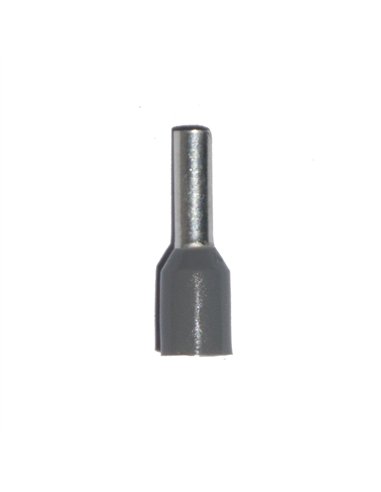 Puntera aislada 02,50 mm², gris, 100 uds
