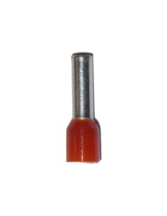 Puntera aislada 04,00 mm², naranja, 100 uds