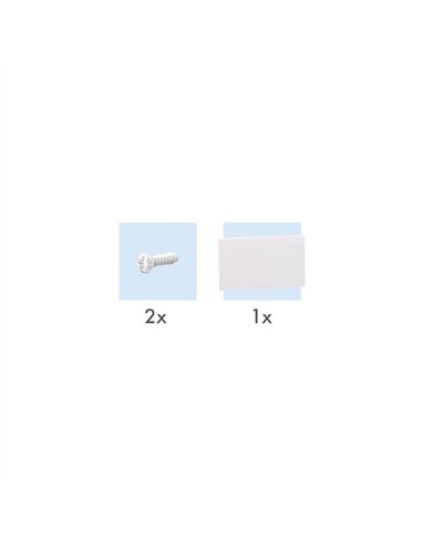 Caja de superficie 1 conector rj45 cat. 6a apantallado