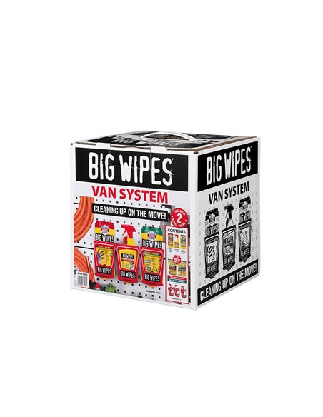 Kit limpieza van system