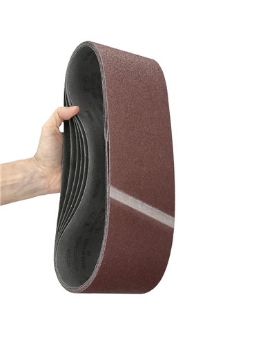 Lija Recambio Banda 100 x 690 mm. Grano 60 (6 Piezas)