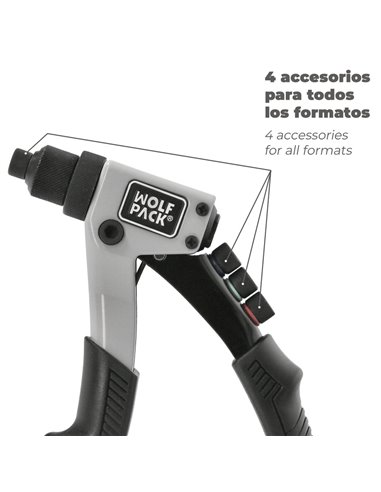 Remachadora Forjada Plus 1 Mano