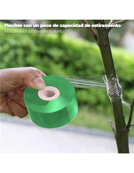 Cinta Injertar Elastica 3 cm. x 100 metros.