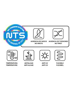 Manguera Tricotado No Torsion 15 mm. - 5/8" Rollo 25 Metros 2