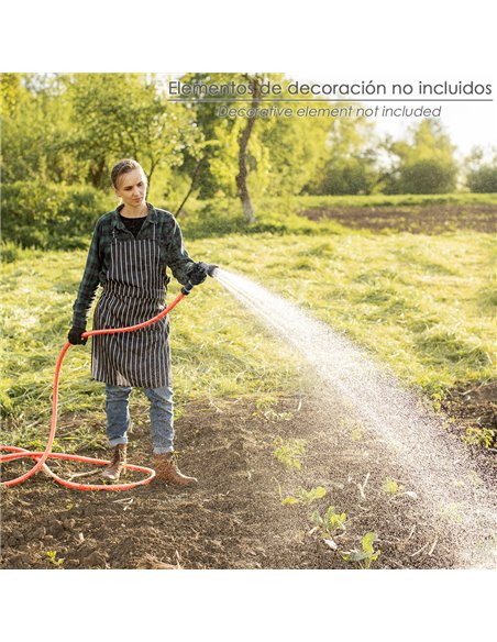 Manguera Tricotado No Torsion 15 mm. - 5/8" Rollo 25 Metros