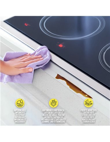 Cinta Adhesiva Sanitarios 38 mm. x 3,2 metros.