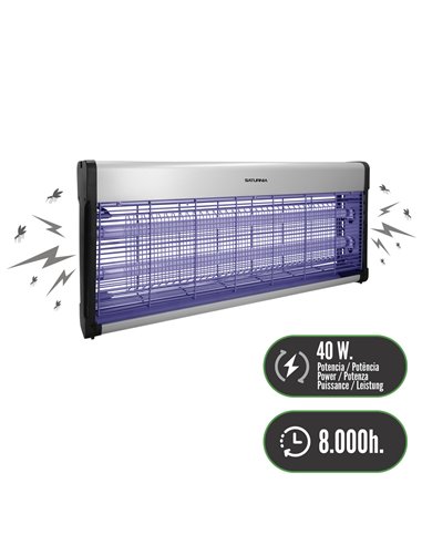 Exterminador De Insectos 40 W.