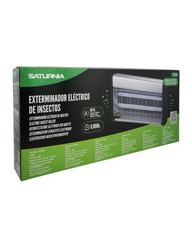 Exterminador De Insectos 40 W.