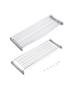 Emuca Escurreplatos para módulos altos Suprastar, módulo 800mm, Acero, Cromado
