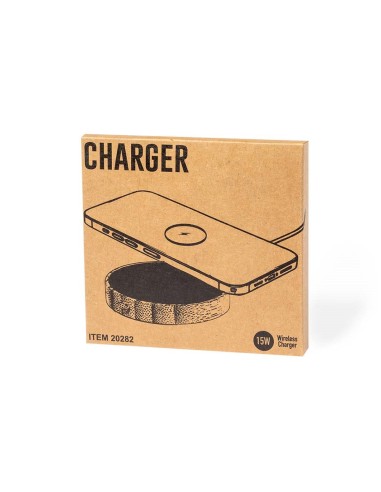 Cargador inalámbrico circular 15 w ø6,8 x 1,1 cm