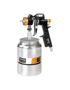 Pistola de pintura de succión