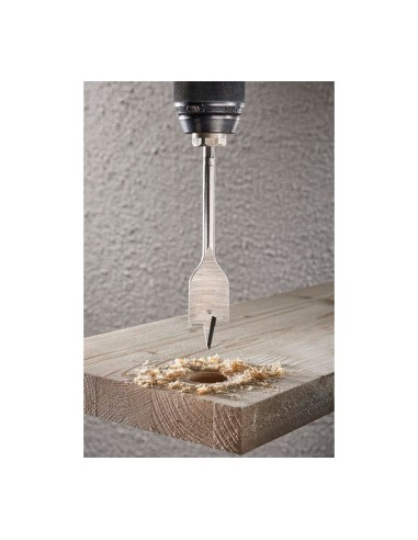 Broca de pala, vástago hexagonal, ø25,00 x 152 mm