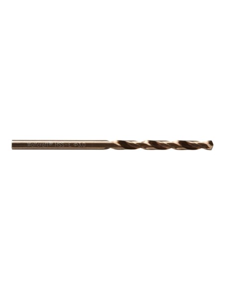 Broca para metal hss cobalto rectificada, ø3,00 x 61 mm