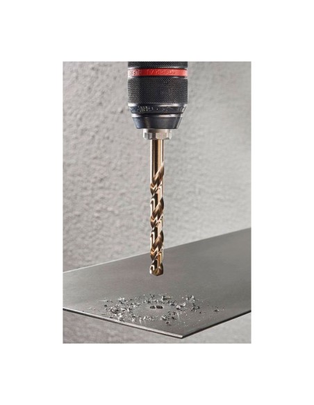 Broca para metal hss cobalto rectificada, ø3,50 x 70 mm