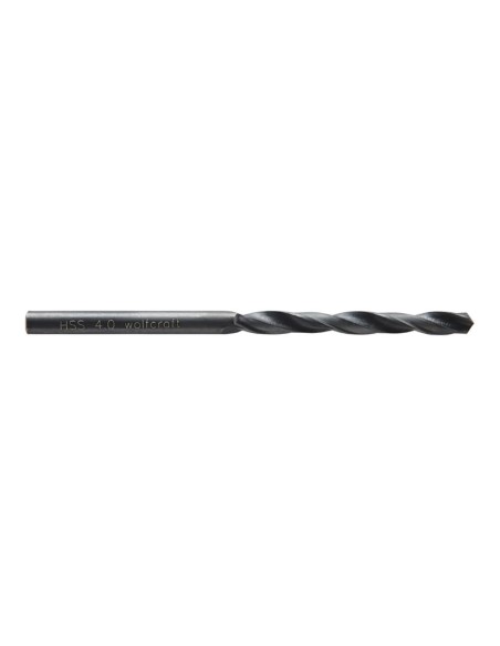 Broca para metal hss, forja por laminación, ø4,00x 75 mm