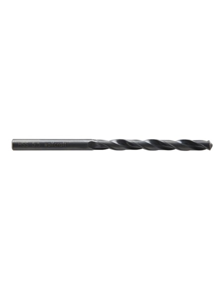 Broca para metal hss, forja por laminación, ø5,50x 93 mm