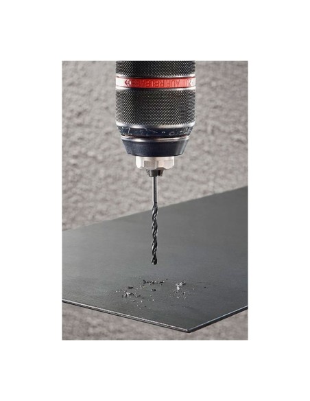 Broca para metal hss, forja por laminación, ø9,00x 125 mm