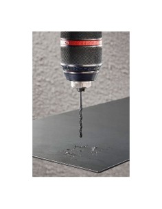 Broca para metal hss, forja por laminación, juego 6 piezas, ø2,00 - ø8,00 mm 2