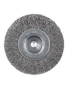 Cepillo de disco de alambre de acero ø100 x 16 mm 2