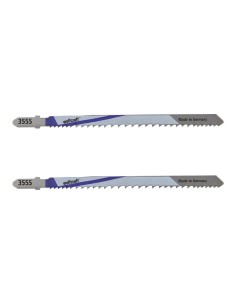 Hoja de sierra de calar bimetal 130 mm vástago t 2 uds