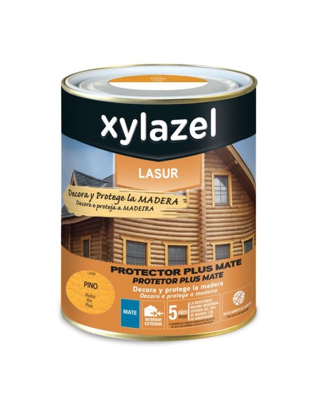 Protector madera plus decora pino mate 0, 25 l