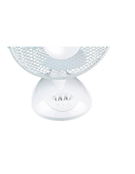 Ventilador sobremesa 22 w, ø23 cm, blanco, 270 x 210 x 352 mm