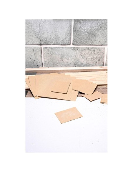 Papel de lija, 30 piezas