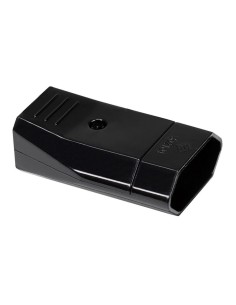 Base móvil 2p 10 a 250 v~ negra