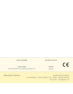 Pulsador superficie blanco serie mural, 74 x 72 x 28 mm 2