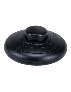 Interruptor de pie 2a 250 v negro