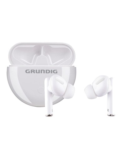Auriculares inalámbricos earbuds bluetooth con estuche blanco